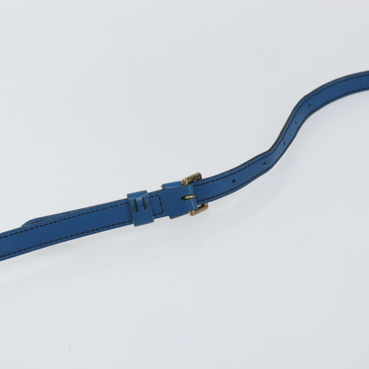 LOUIS VUITTON Epi Trocadero 27 Shoulder Bag Blue M52315 LV Auth ep12657
