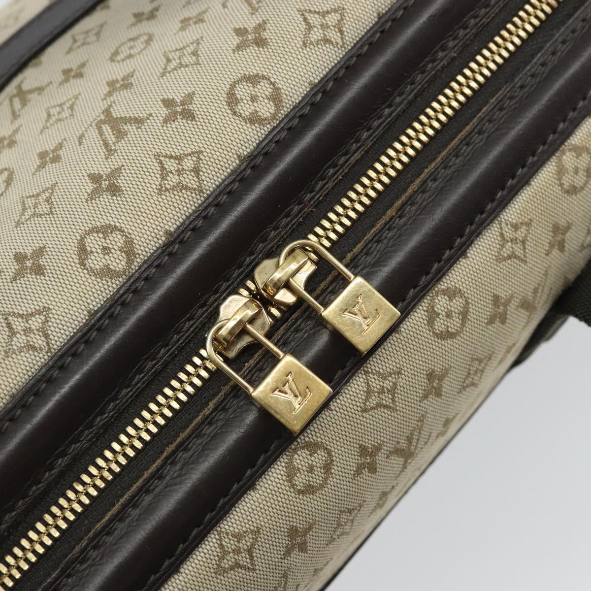 LOUIS VUITTON Monogram Mini Josephine GM Hand Bag Khaki M92310 LV Auth ep12664