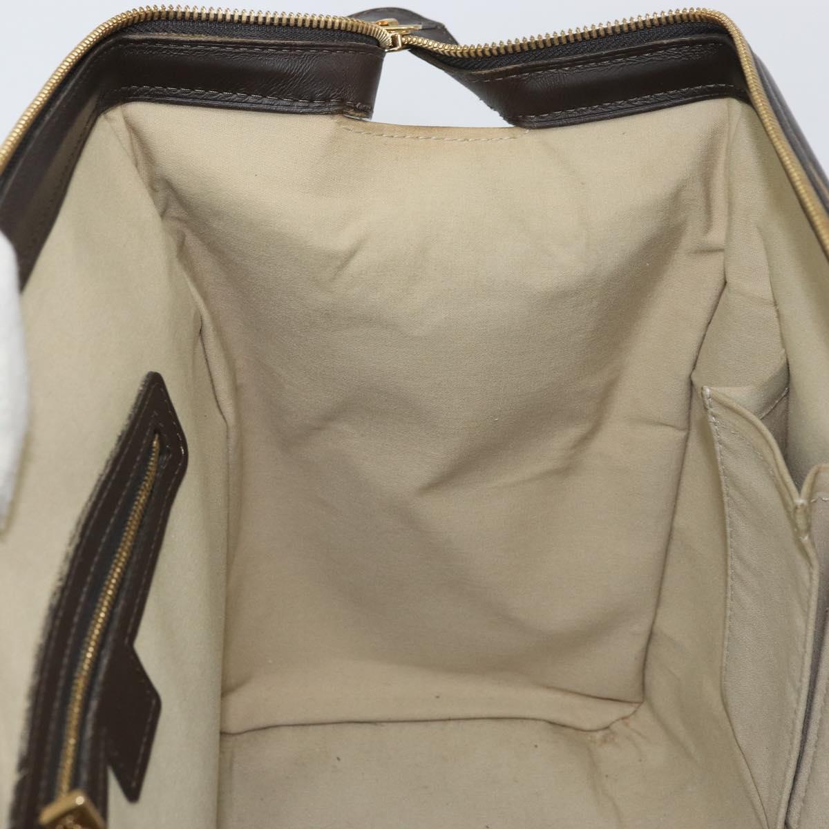 LOUIS VUITTON Monogram Mini Josephine GM Hand Bag Khaki M92310 LV Auth ep12664