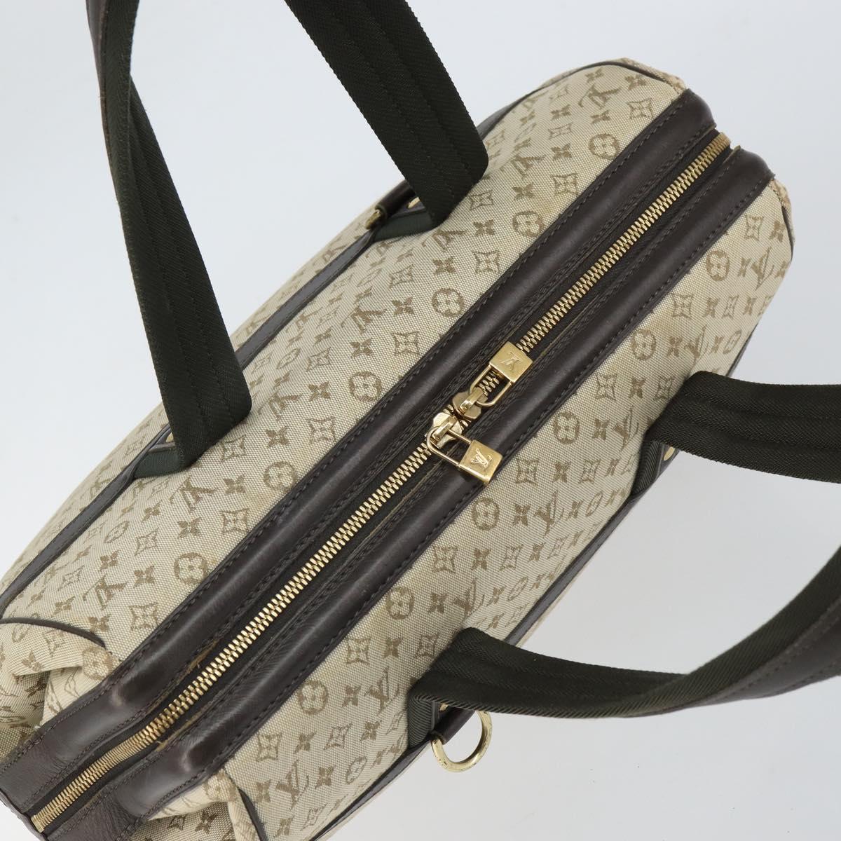 LOUIS VUITTON Monogram Mini Josephine GM Hand Bag Khaki M92310 LV Auth ep12664