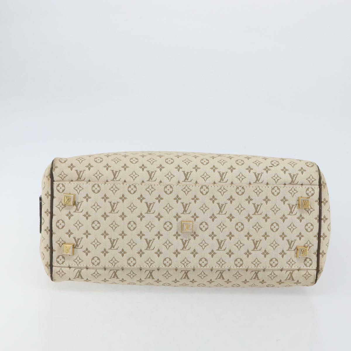 LOUIS VUITTON Monogram Mini Josephine GM Hand Bag Khaki M92310 LV Auth ep12664