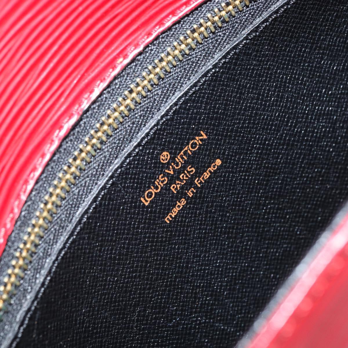 LOUIS VUITTON Epi Saint Cloud GM Shoulder Bag Red M52197 LV Auth ep12679