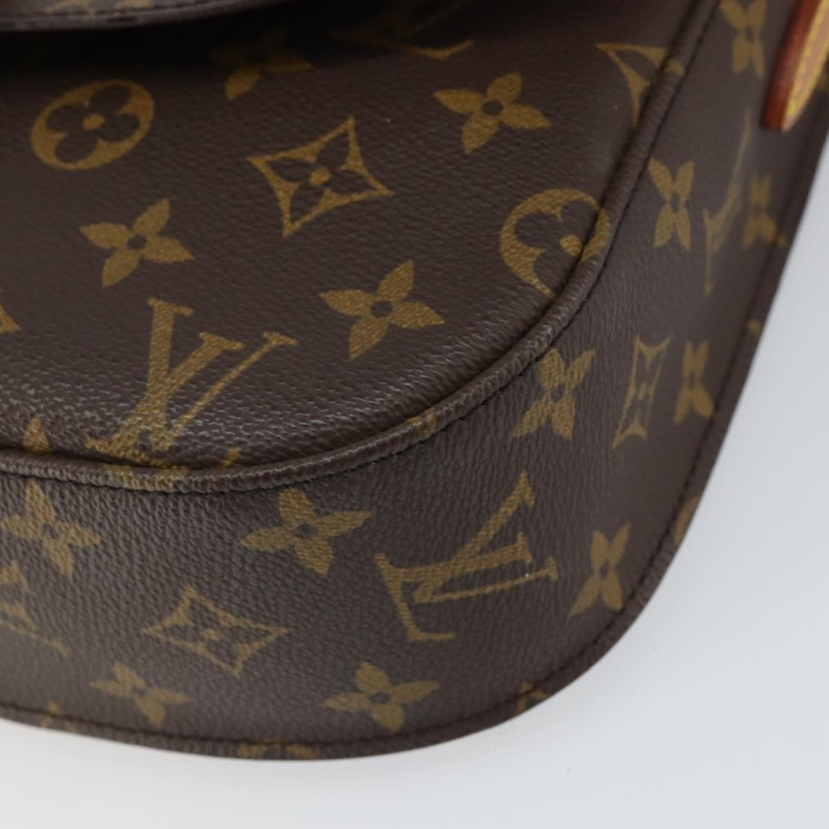 LOUIS VUITTON Monogram Saint Cloud GM Shoulder Bag M51242 LV Auth ep12701