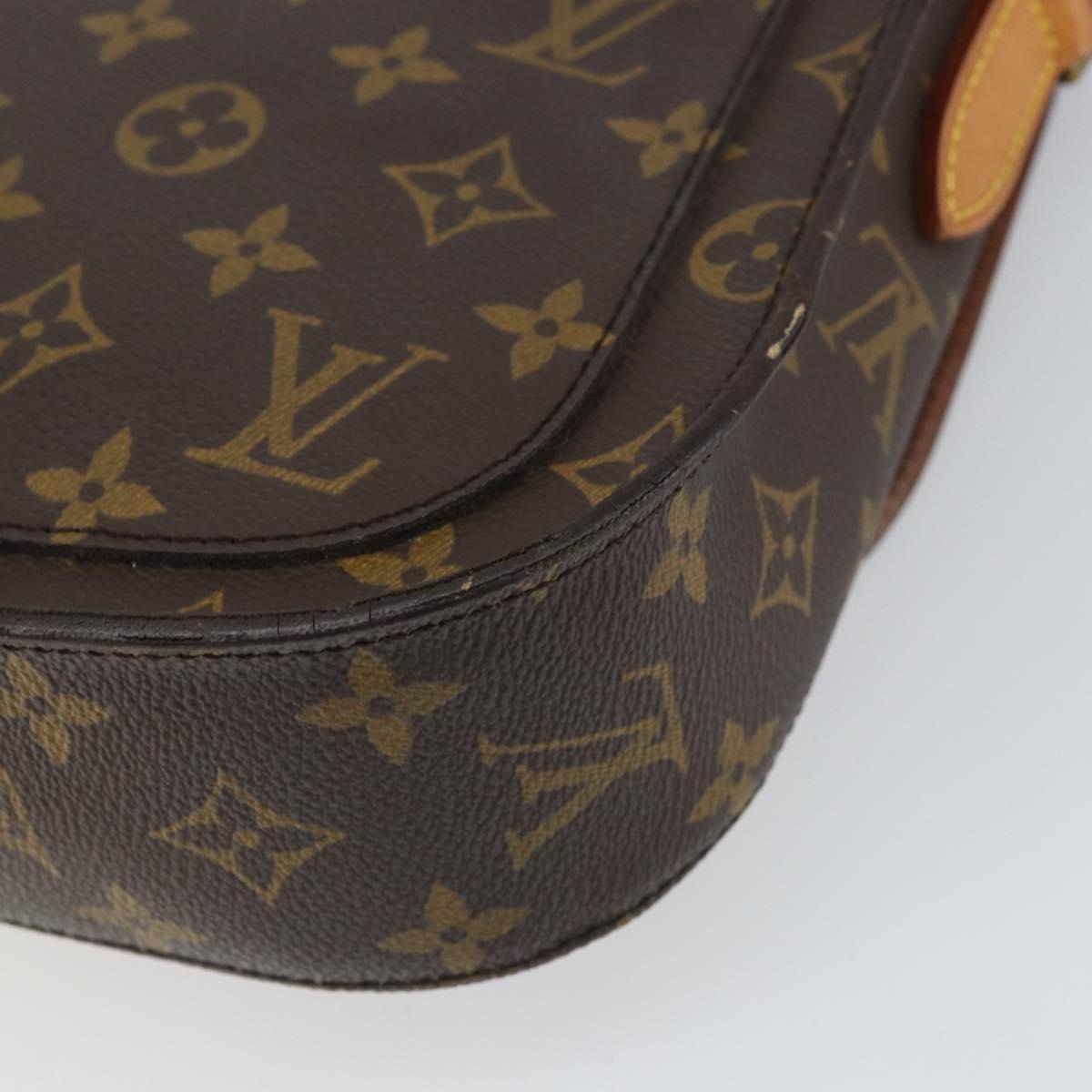 LOUIS VUITTON Monogram Saint Cloud GM Shoulder Bag M51242 LV Auth ep12701