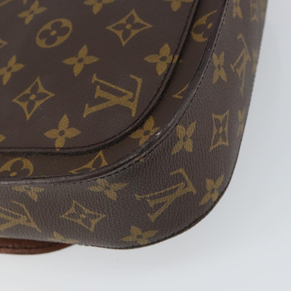 LOUIS VUITTON Monogram Saint Cloud GM Shoulder Bag M51242 LV Auth ep12701