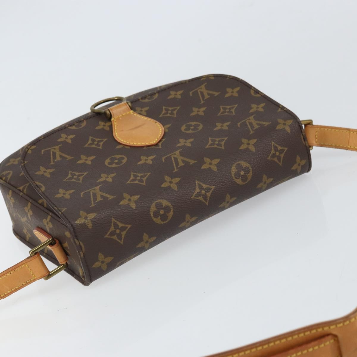 LOUIS VUITTON Monogram Saint Cloud GM Shoulder Bag M51242 LV Auth ep12701