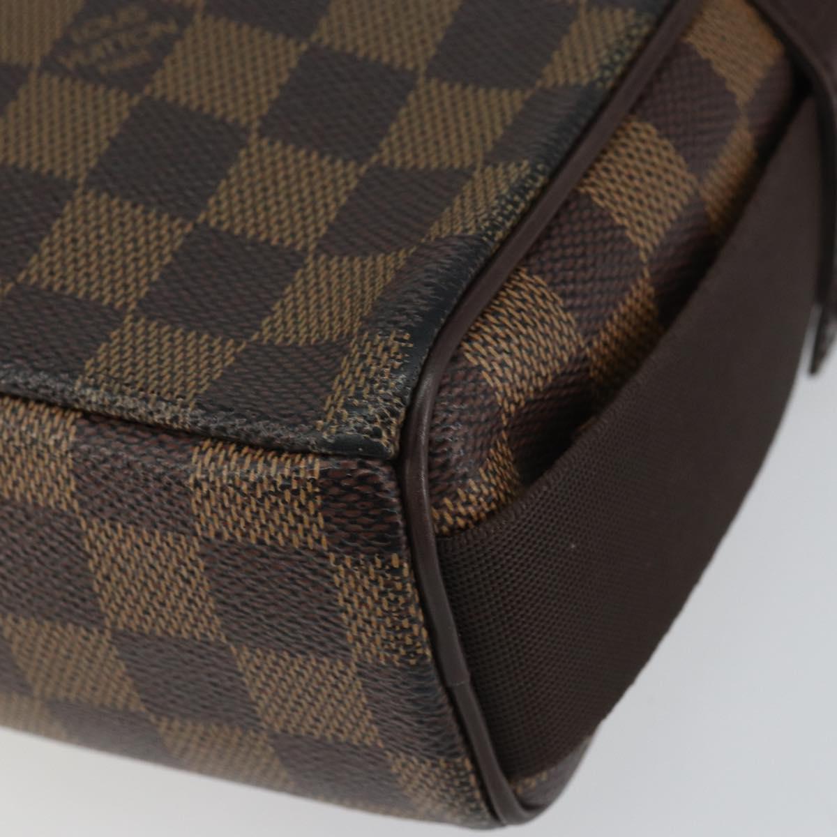 LOUIS VUITTON Damier Ebene Olaf PM Shoulder Bag N41442 LV Auth ep12715