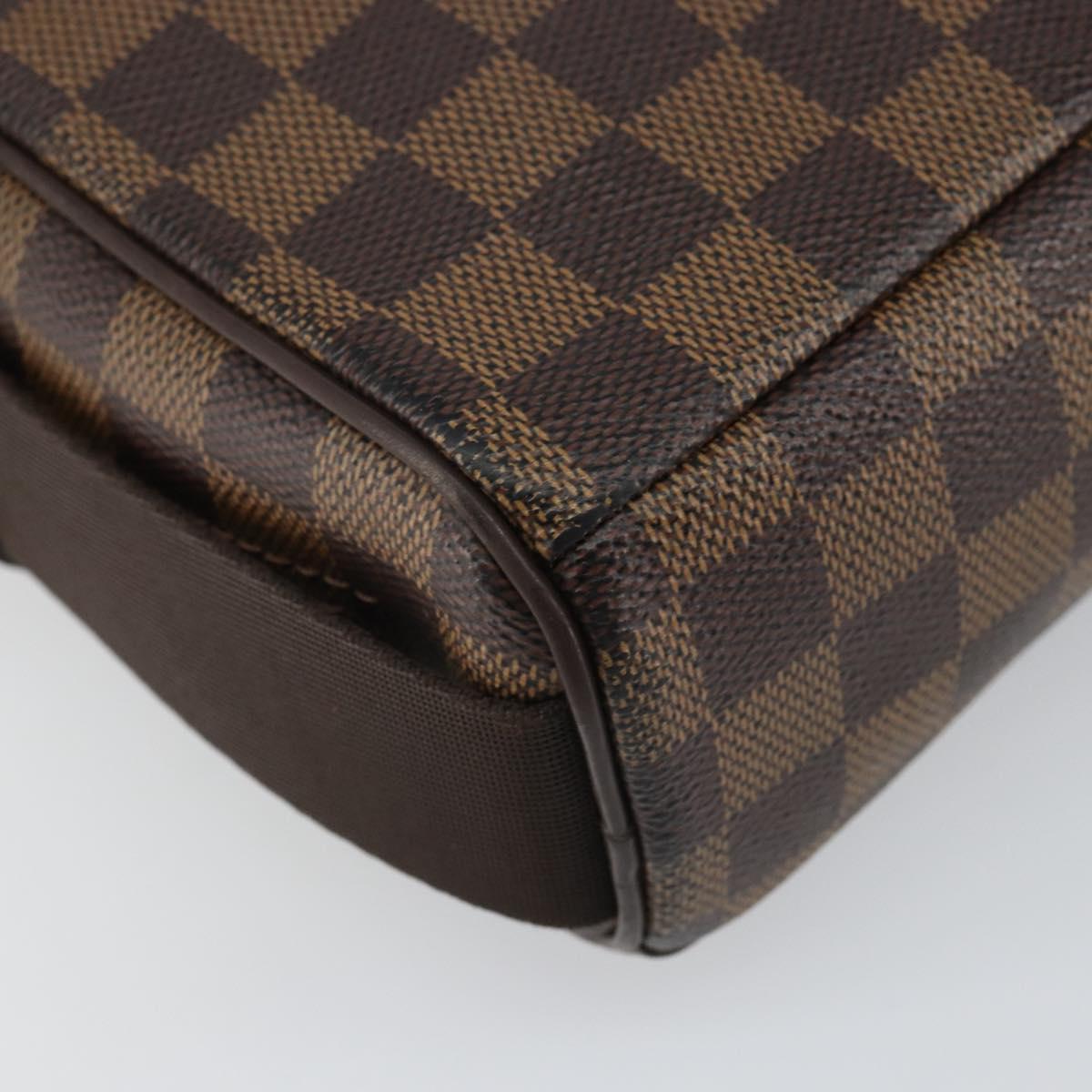 LOUIS VUITTON Damier Ebene Olaf PM Shoulder Bag N41442 LV Auth ep12715