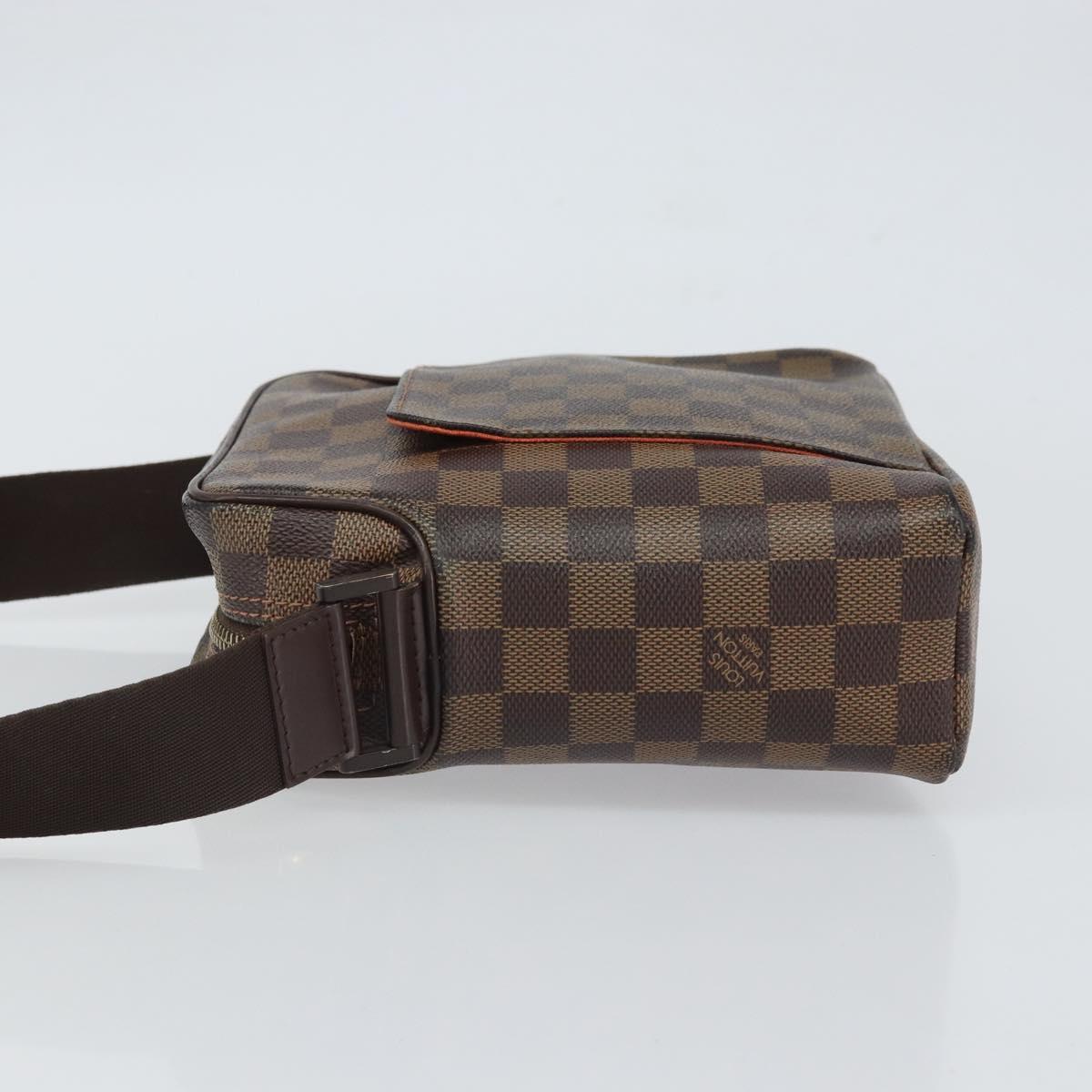 LOUIS VUITTON Damier Ebene Olaf PM Shoulder Bag N41442 LV Auth ep12715