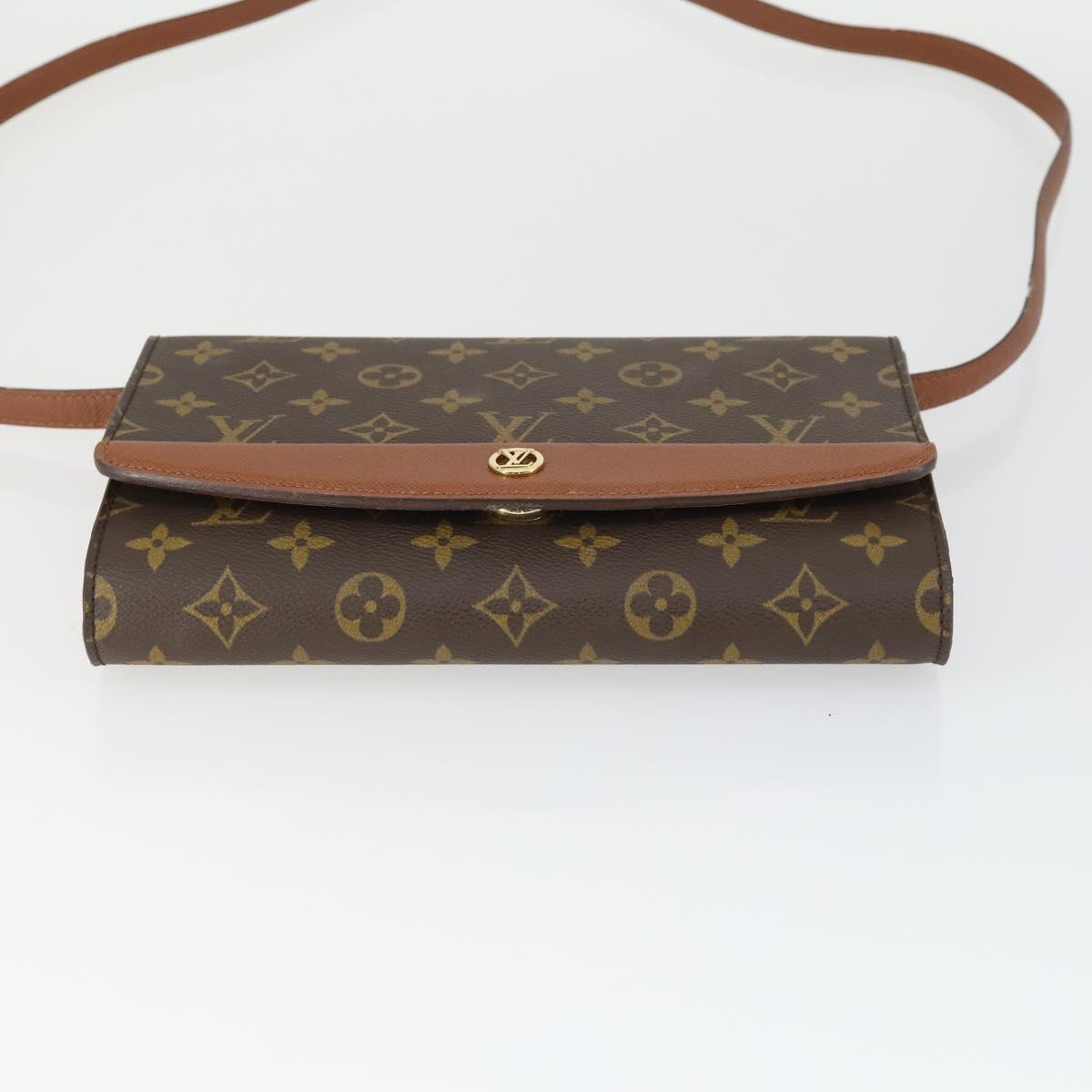 LOUIS VUITTON Monogram Bordeaux 24 Shoulder Bag M51798 LV Auth ep12718