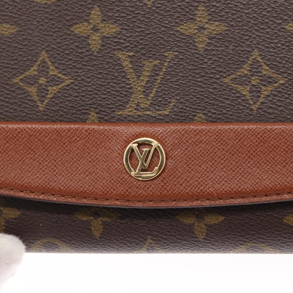 LOUIS VUITTON Monogram Bordeaux 24 Shoulder Bag M51798 LV Auth ep12732