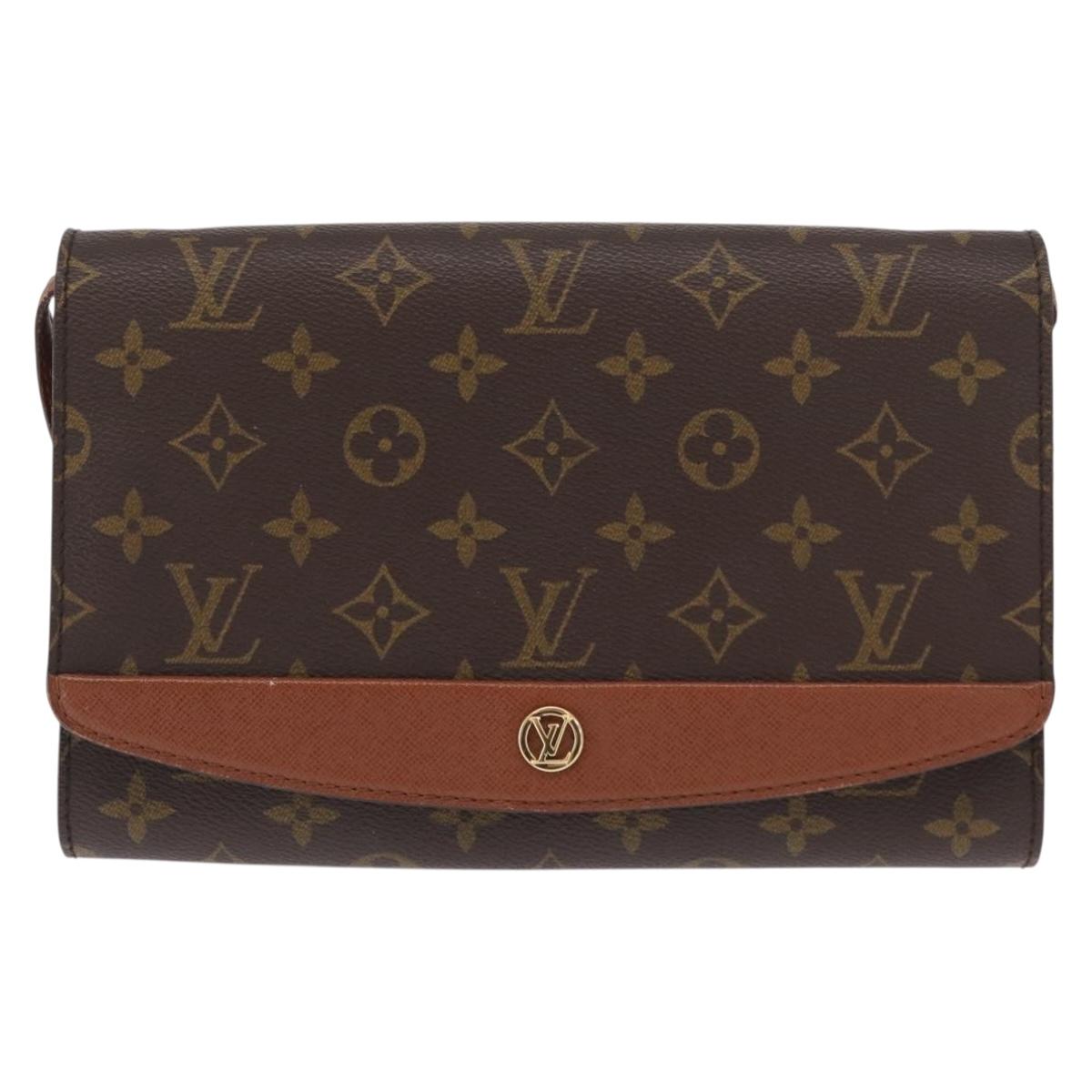 LOUIS VUITTON Monogram Bordeaux 24 Shoulder Bag M51798 LV Auth ep12732