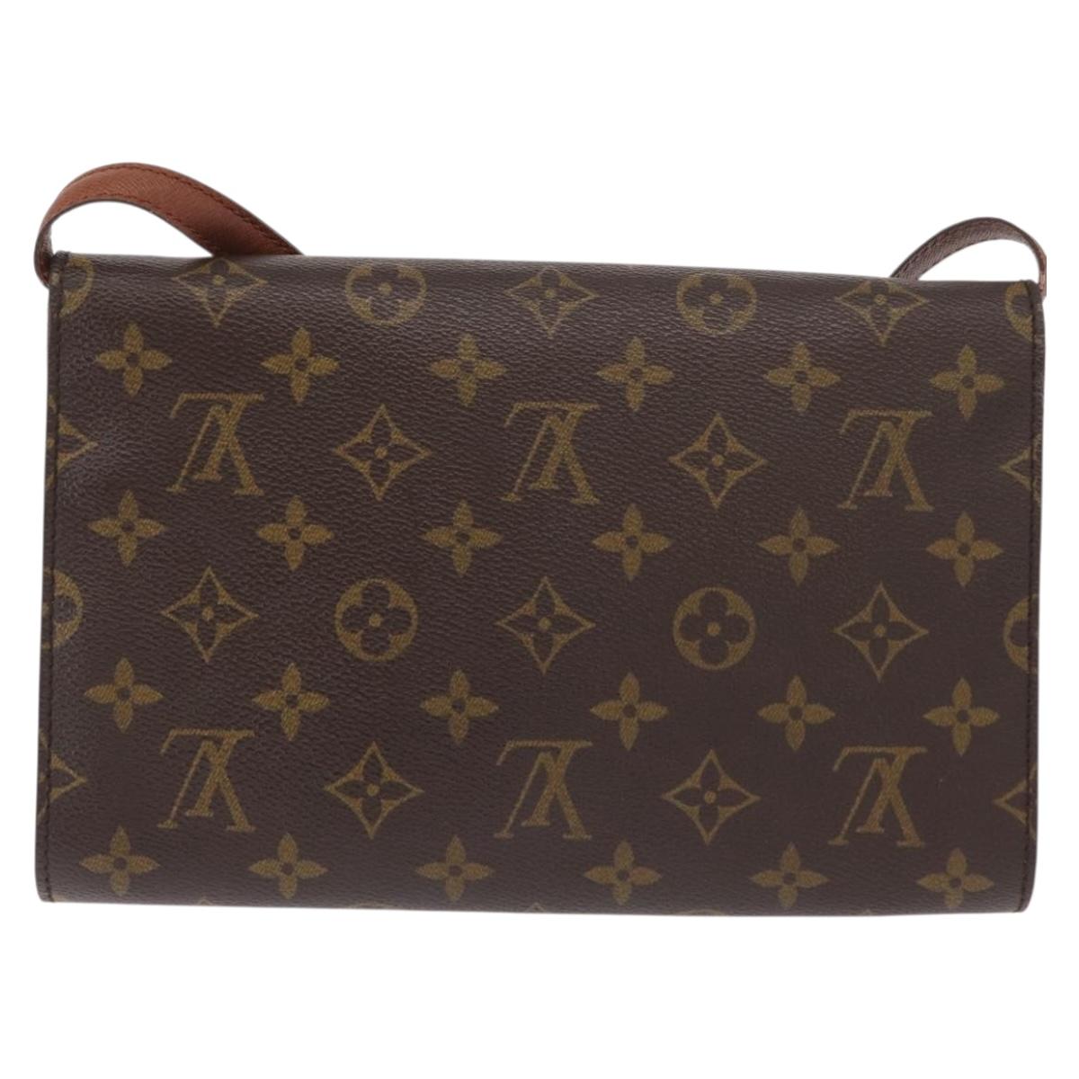 LOUIS VUITTON Monogram Bordeaux 24 Shoulder Bag M51798 LV Auth ep12732