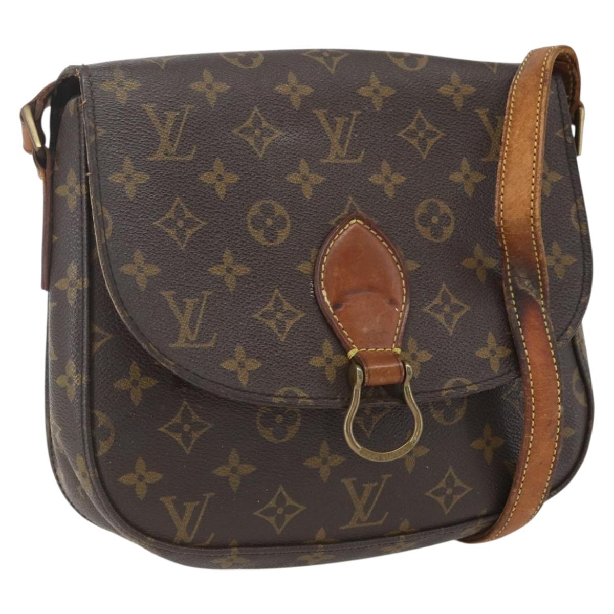 LOUIS VUITTON Monogram Saint Cloud GM Shoulder Bag M51242 LV Auth ep12743