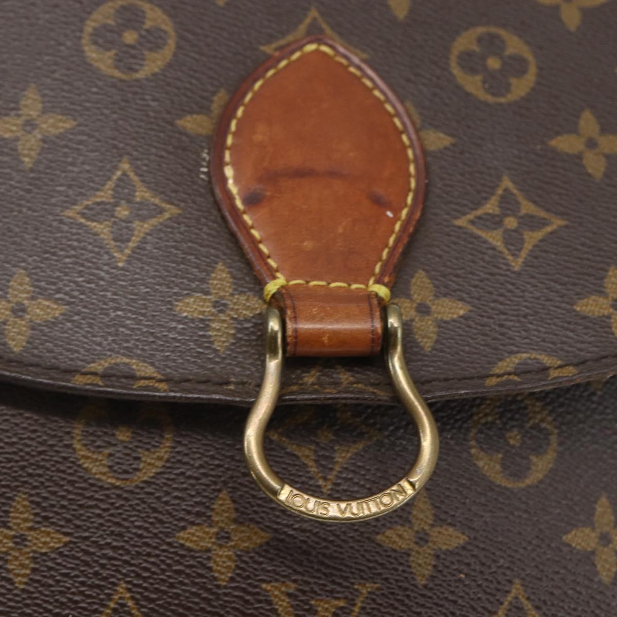 LOUIS VUITTON Monogram Saint Cloud GM Shoulder Bag M51242 LV Auth ep12743