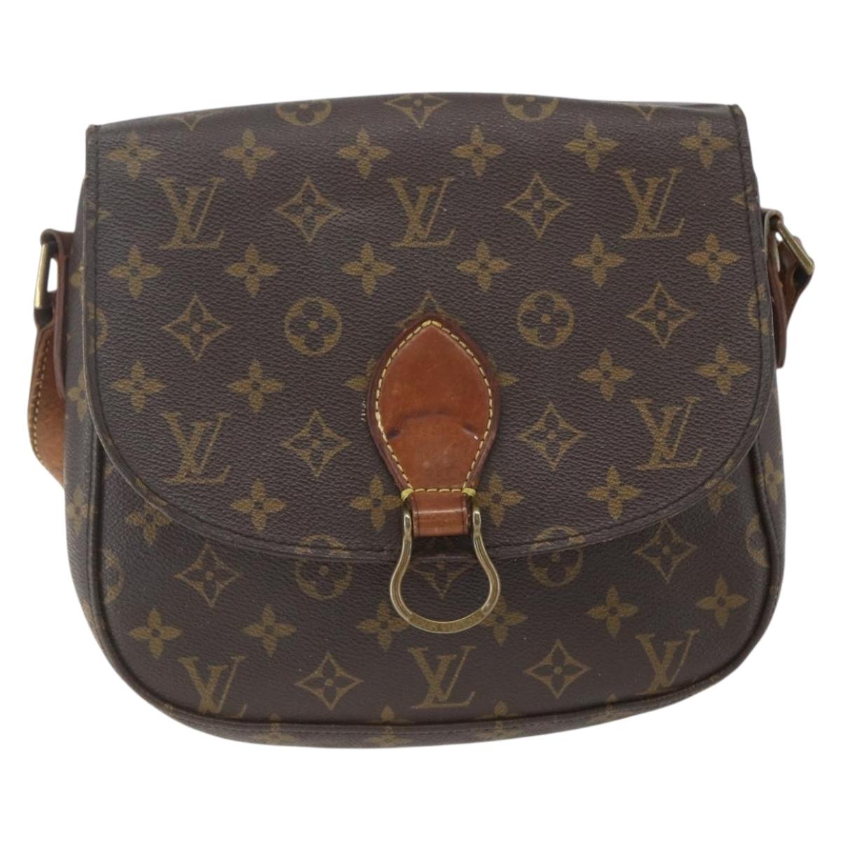 LOUIS VUITTON Monogram Saint Cloud GM Shoulder Bag M51242 LV Auth ep12743
