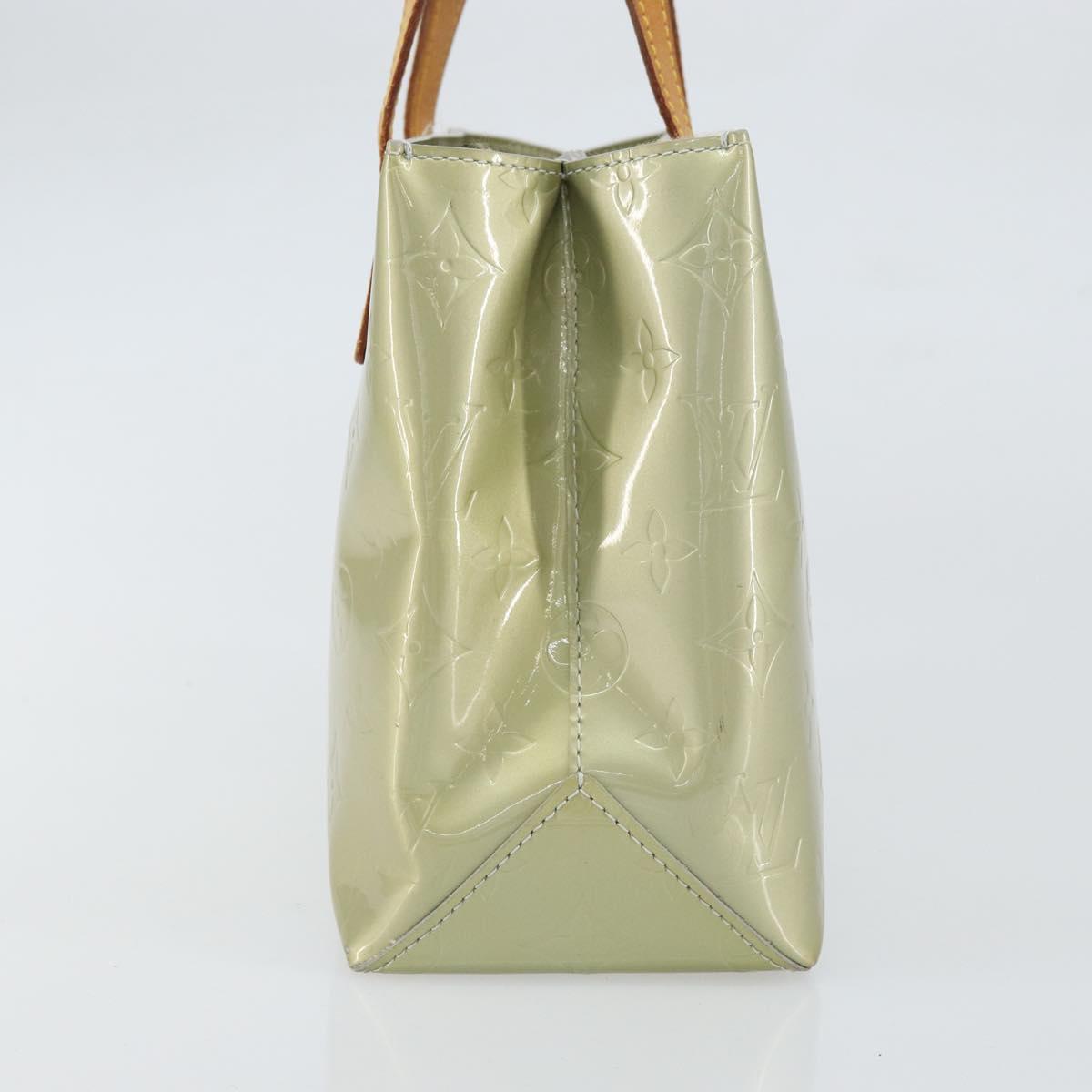 LOUIS VUITTON Monogram Vernis Reade PM Hand Bag Gris M91145 LV Auth ep12745