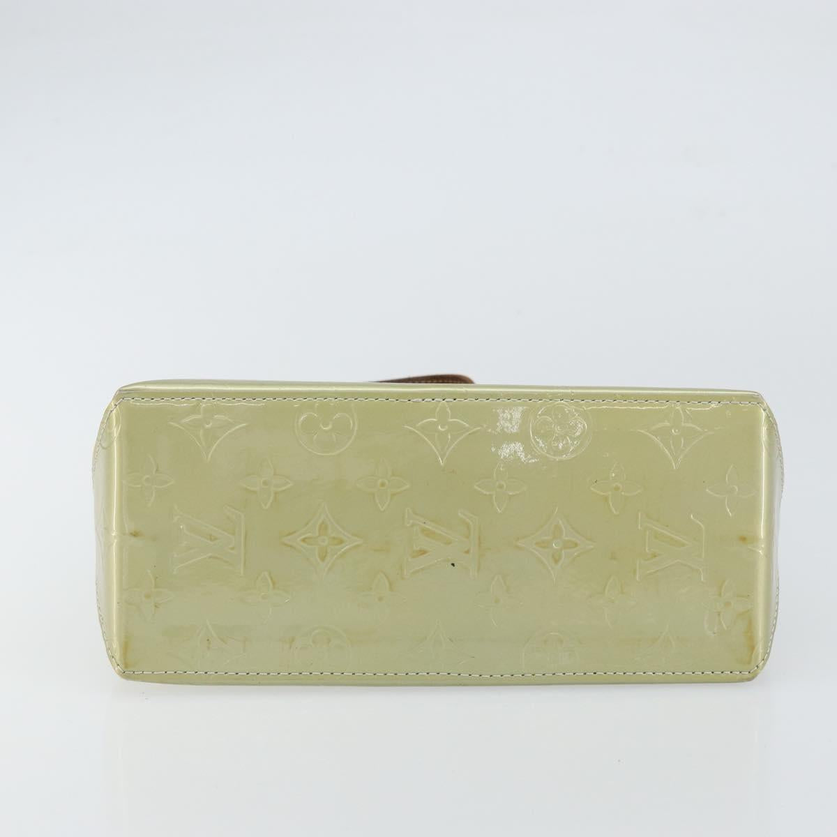 LOUIS VUITTON Monogram Vernis Reade PM Hand Bag Gris M91145 LV Auth ep12745