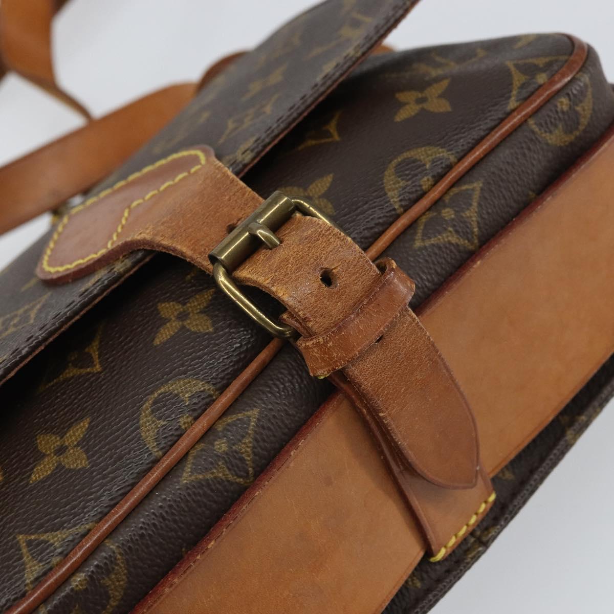 LOUIS VUITTON Monogram Cartouchiere MM Shoulder Bag M51253 LV Auth ep12748