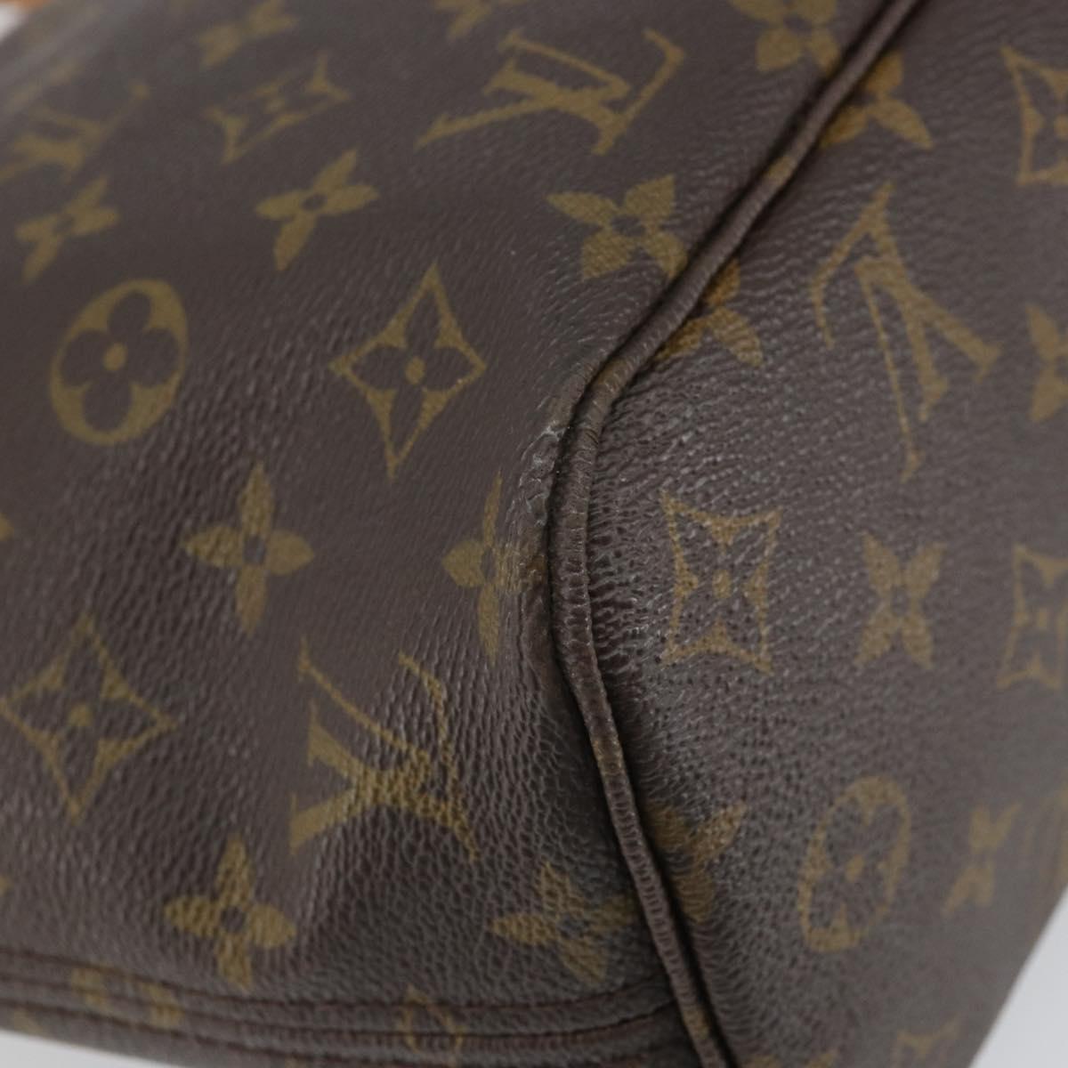 LOUIS VUITTON Monogram Neverfull PM Tote Bag M40155 LV Auth ep12763