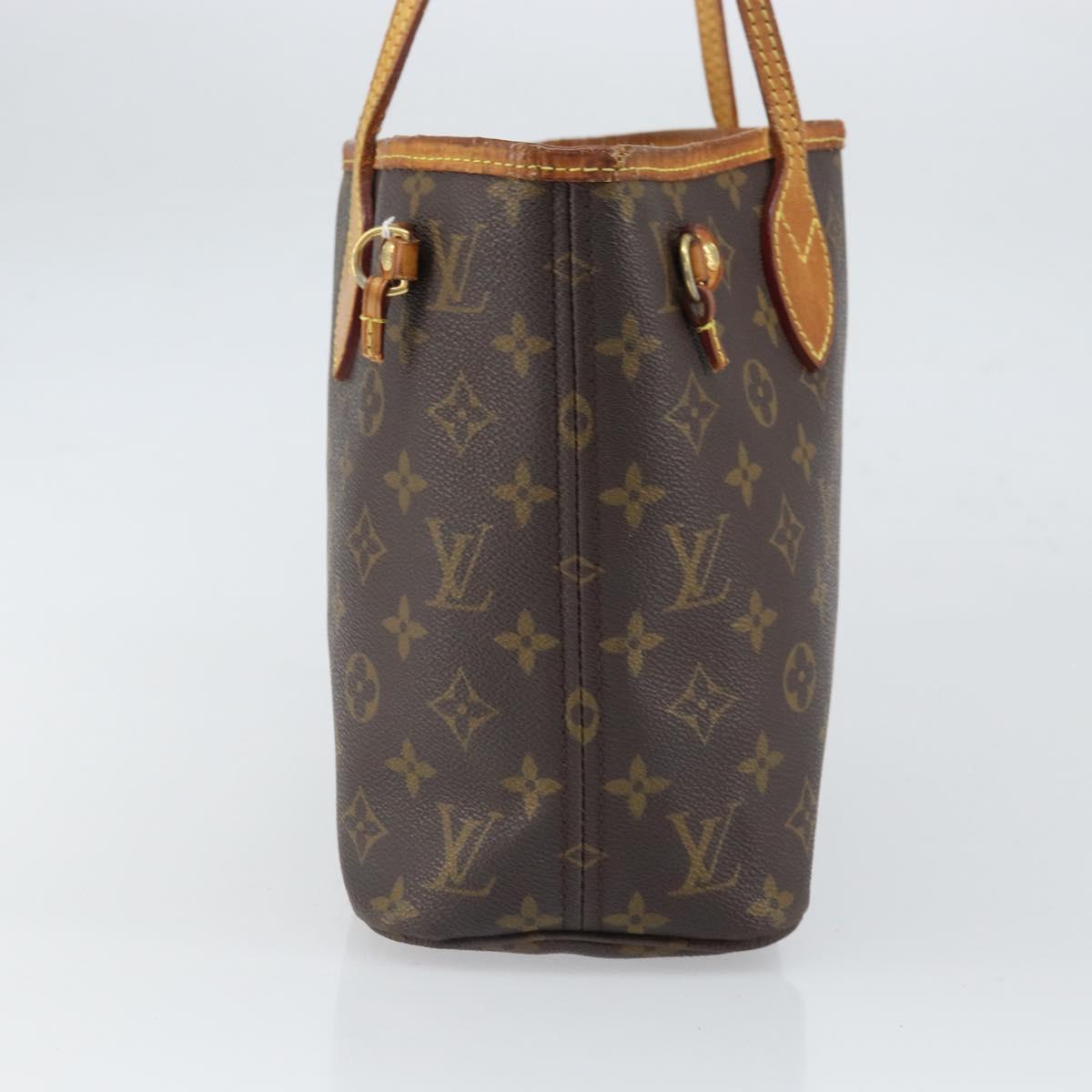 LOUIS VUITTON Monogram Neverfull PM Tote Bag M40155 LV Auth ep12763