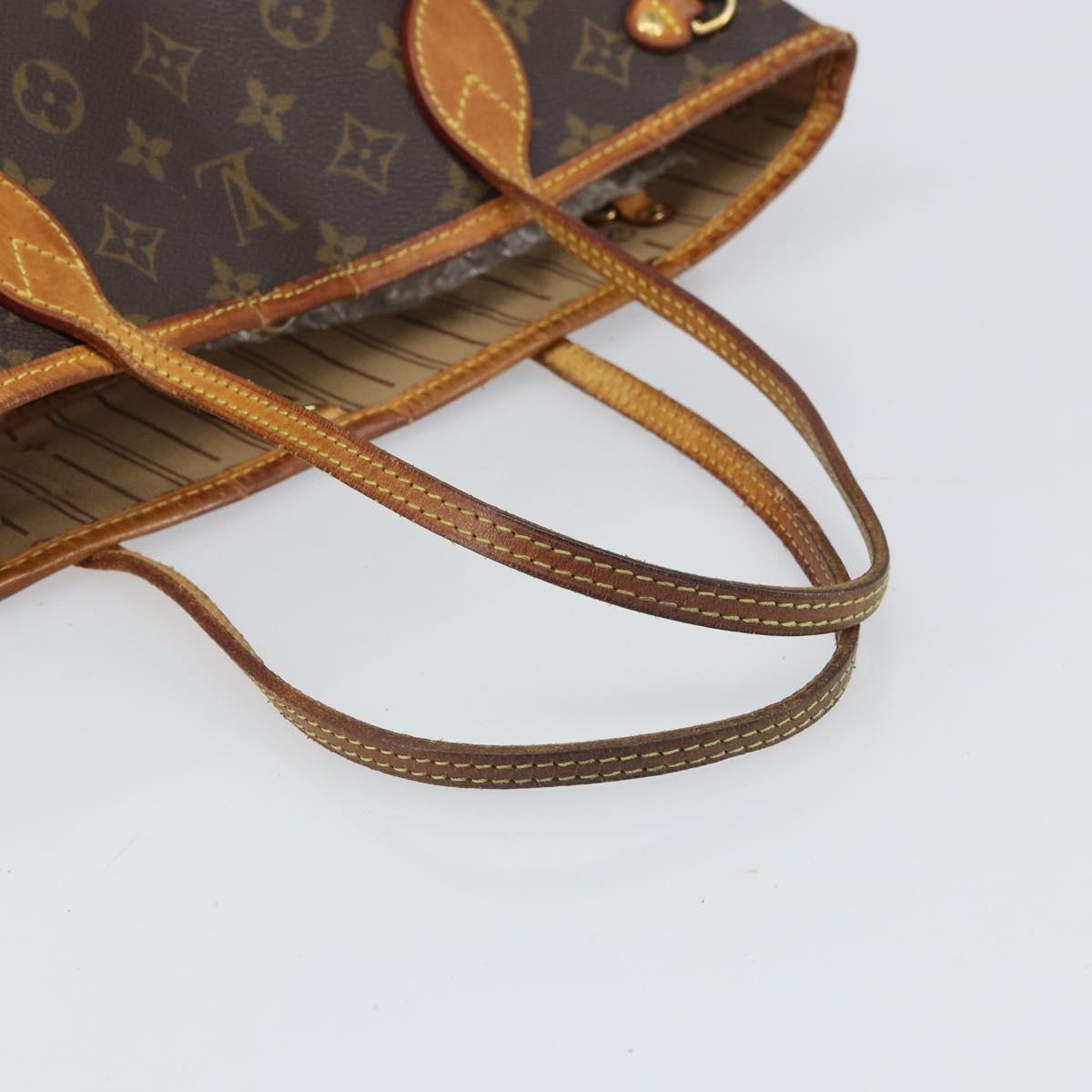 LOUIS VUITTON Monogram Neverfull PM Tote Bag M40155 LV Auth ep12763
