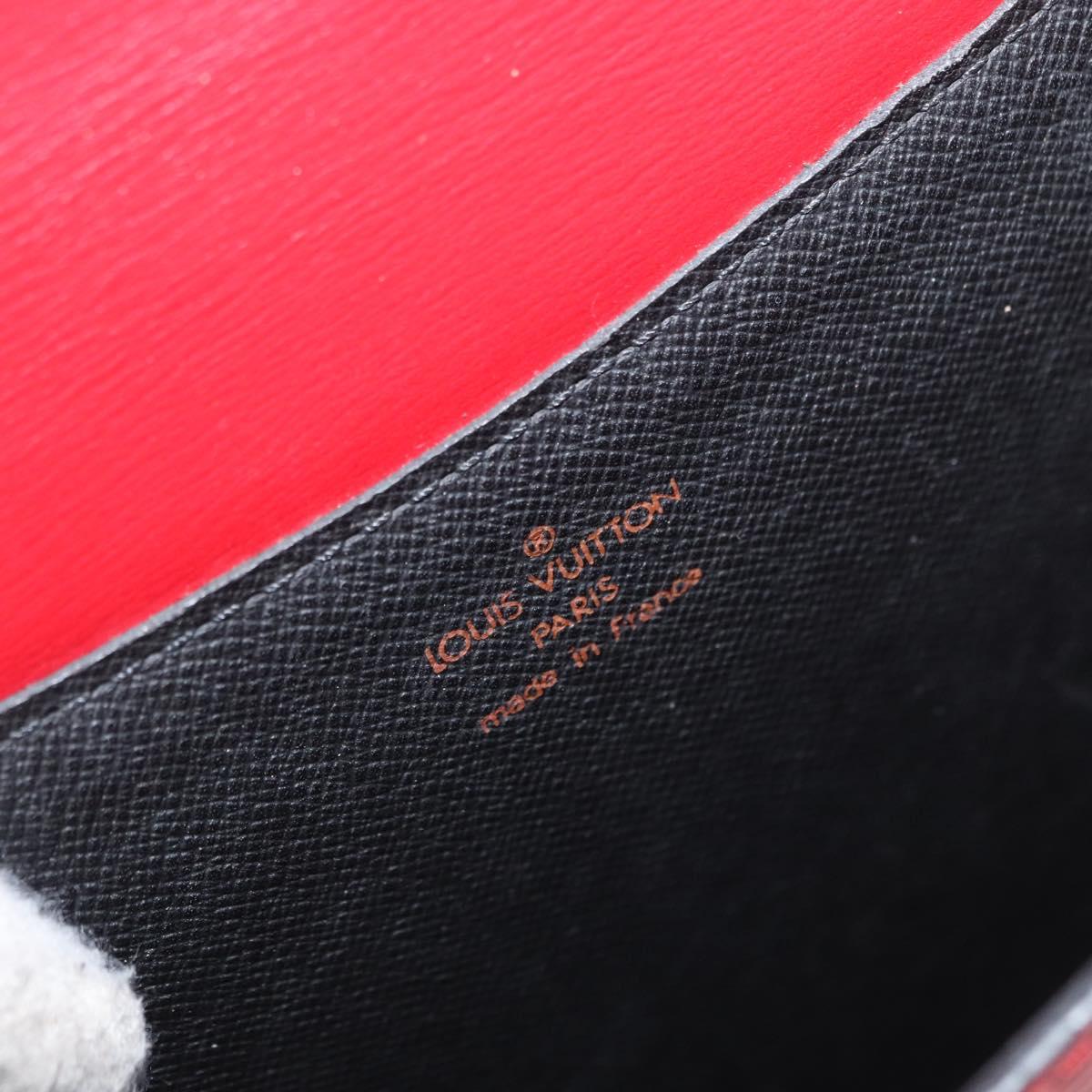 LOUIS VUITTON Epi Grenel Shoulder Bag Red M52367 LV Auth ep12777