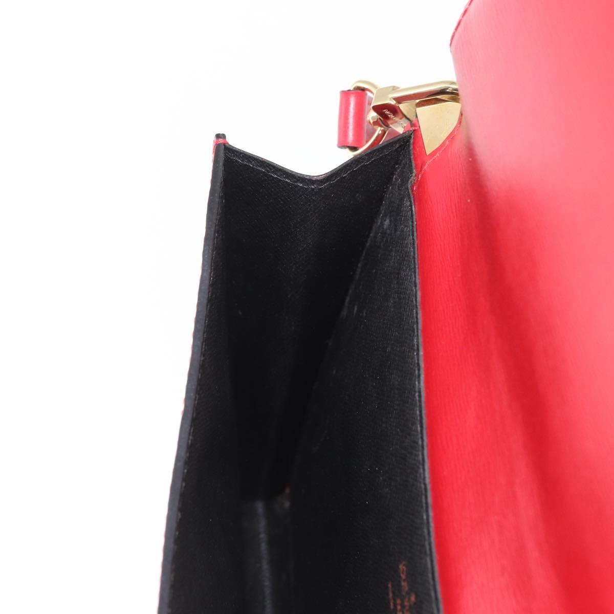 LOUIS VUITTON Epi Grenel Shoulder Bag Red M52367 LV Auth ep12777