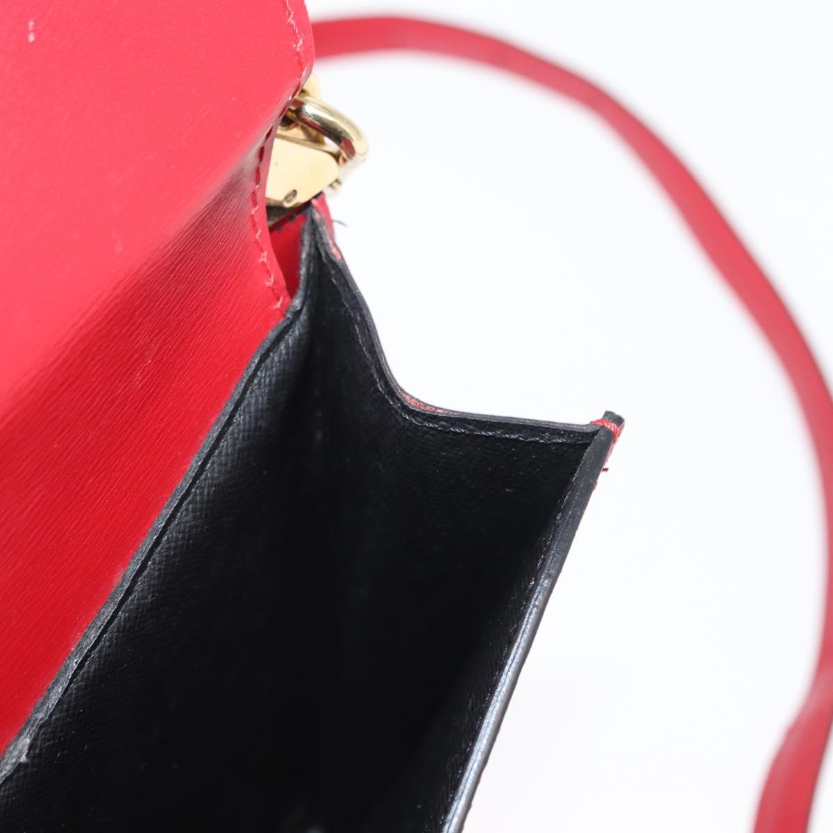 LOUIS VUITTON Epi Grenel Shoulder Bag Red M52367 LV Auth ep12777