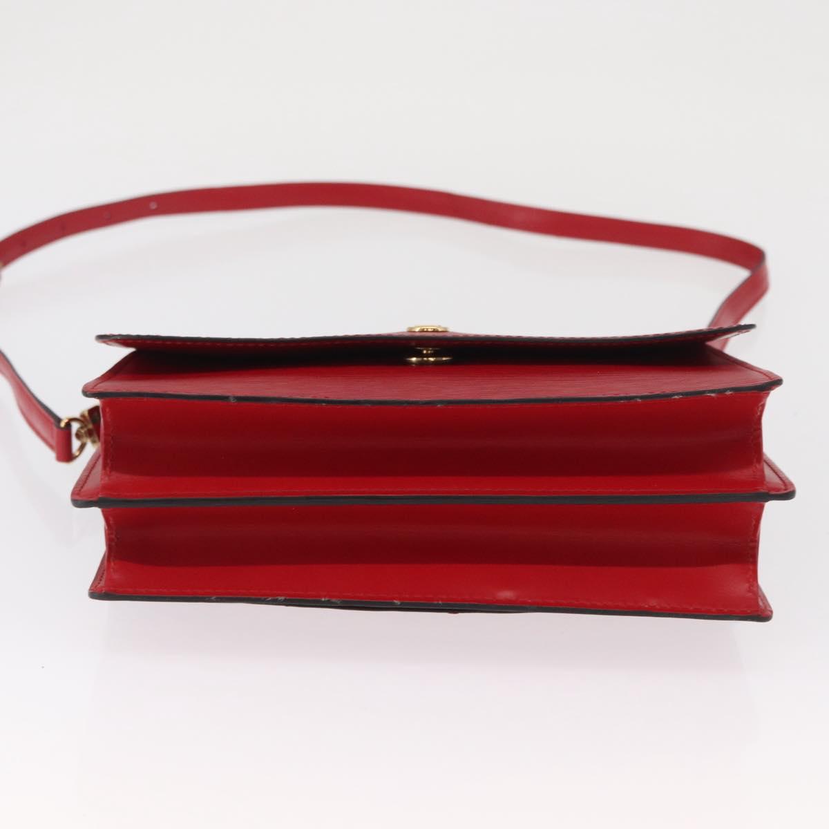 LOUIS VUITTON Epi Grenel Shoulder Bag Red M52367 LV Auth ep12777