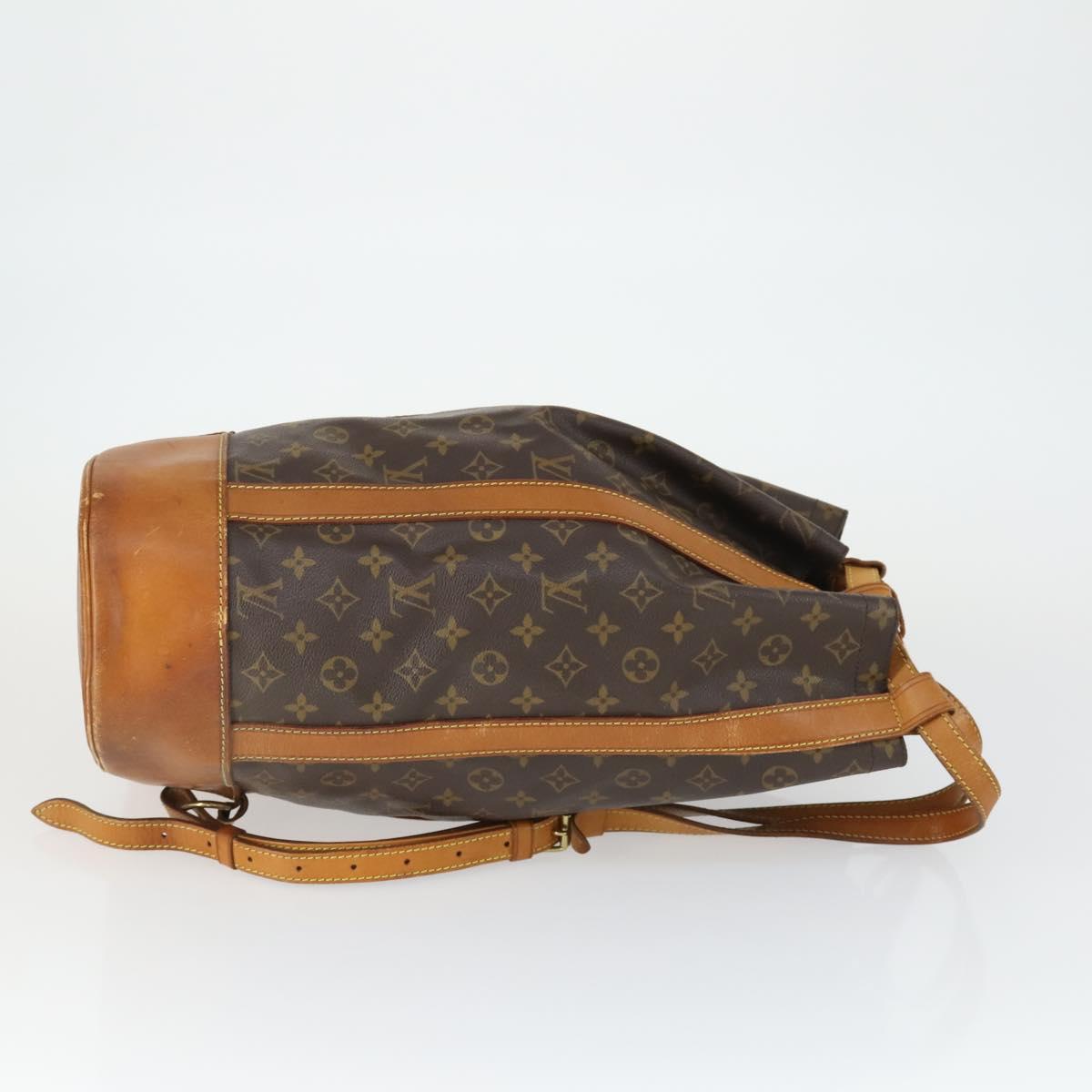 LOUIS VUITTON Monogram Randonnee GM Shoulder Bag M42244 LV Auth ep12787