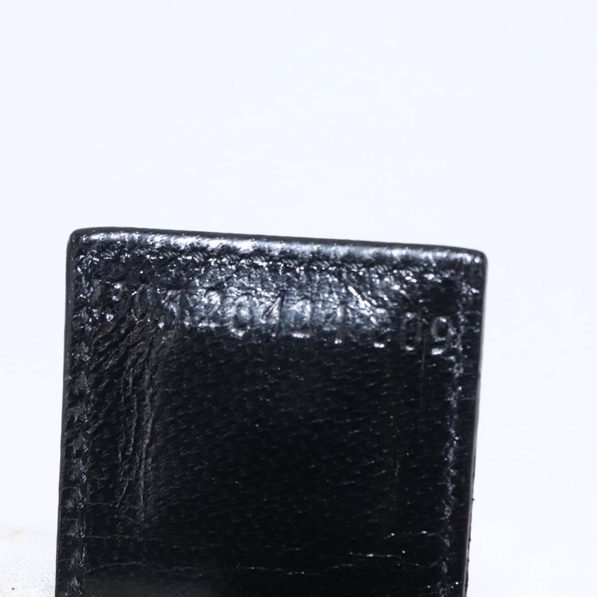 FENDI Mamma Bucket Shoulder Bag Nylon Black Silver Auth ep12804