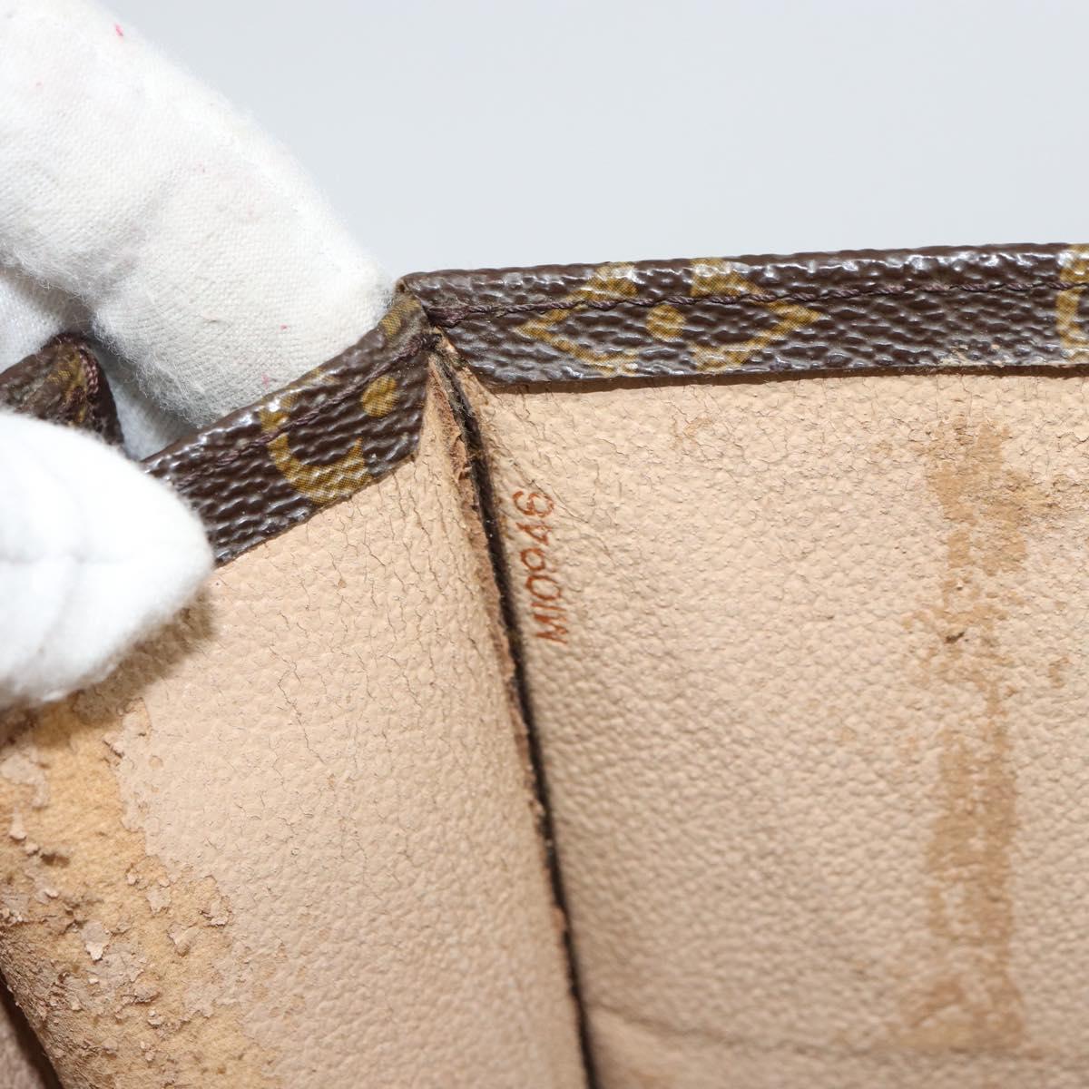LOUIS VUITTON Monogram Sac Plat Hand Bag M51140 LV Auth ep12811