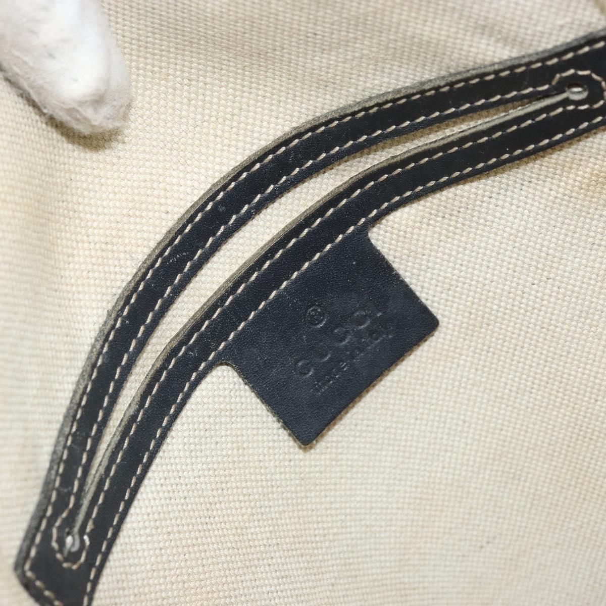 GUCCI GG Supreme Shoulder Bag PVC Navy Silver 223666 Auth ep12815