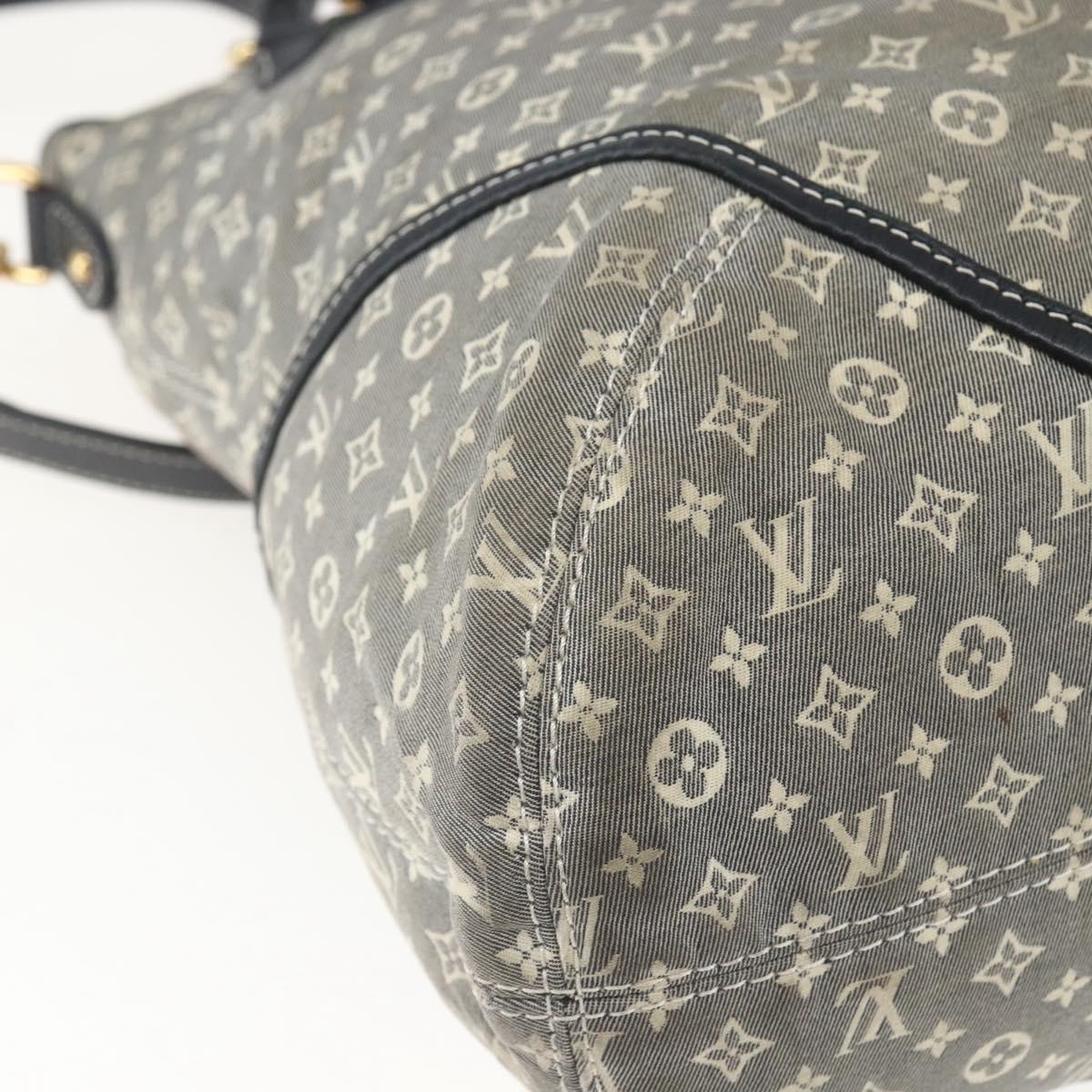 LOUIS VUITTON Monogram Idylle Elegy Shoulder Bag 2way Navy M56697 Auth ep12827