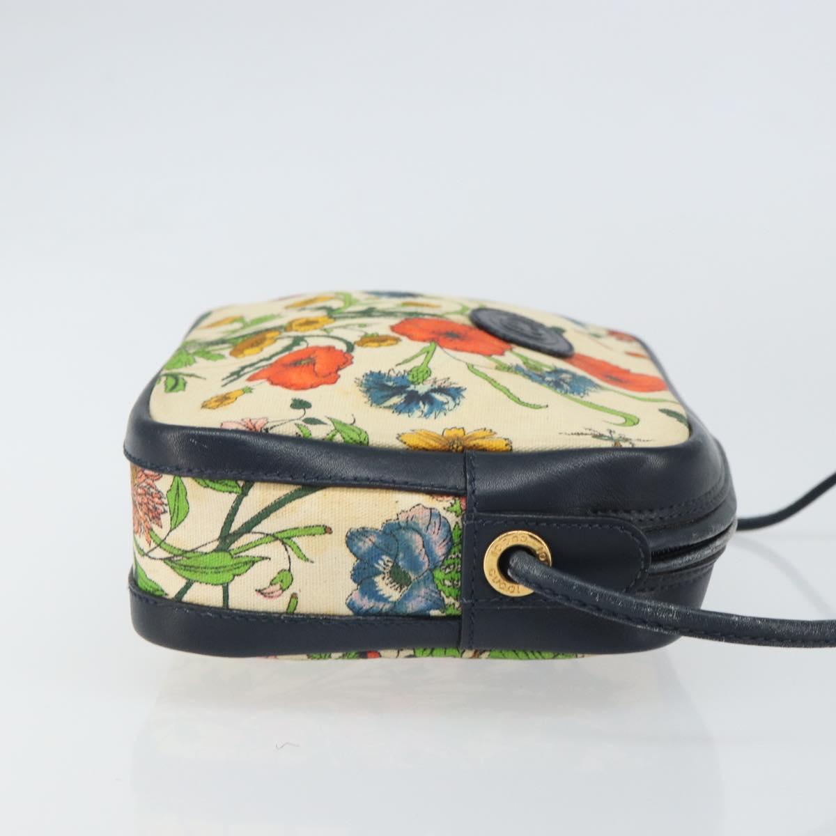 GUCCI Shoulder Bag Canvas Multicolor 007 113 0068 Auth ep12864