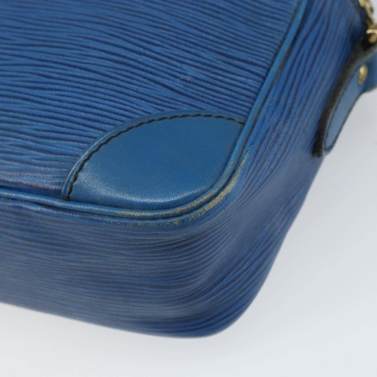 LOUIS VUITTON Epi Trocadero 23 Shoulder Bag Blue M52305 LV Auth ep12868