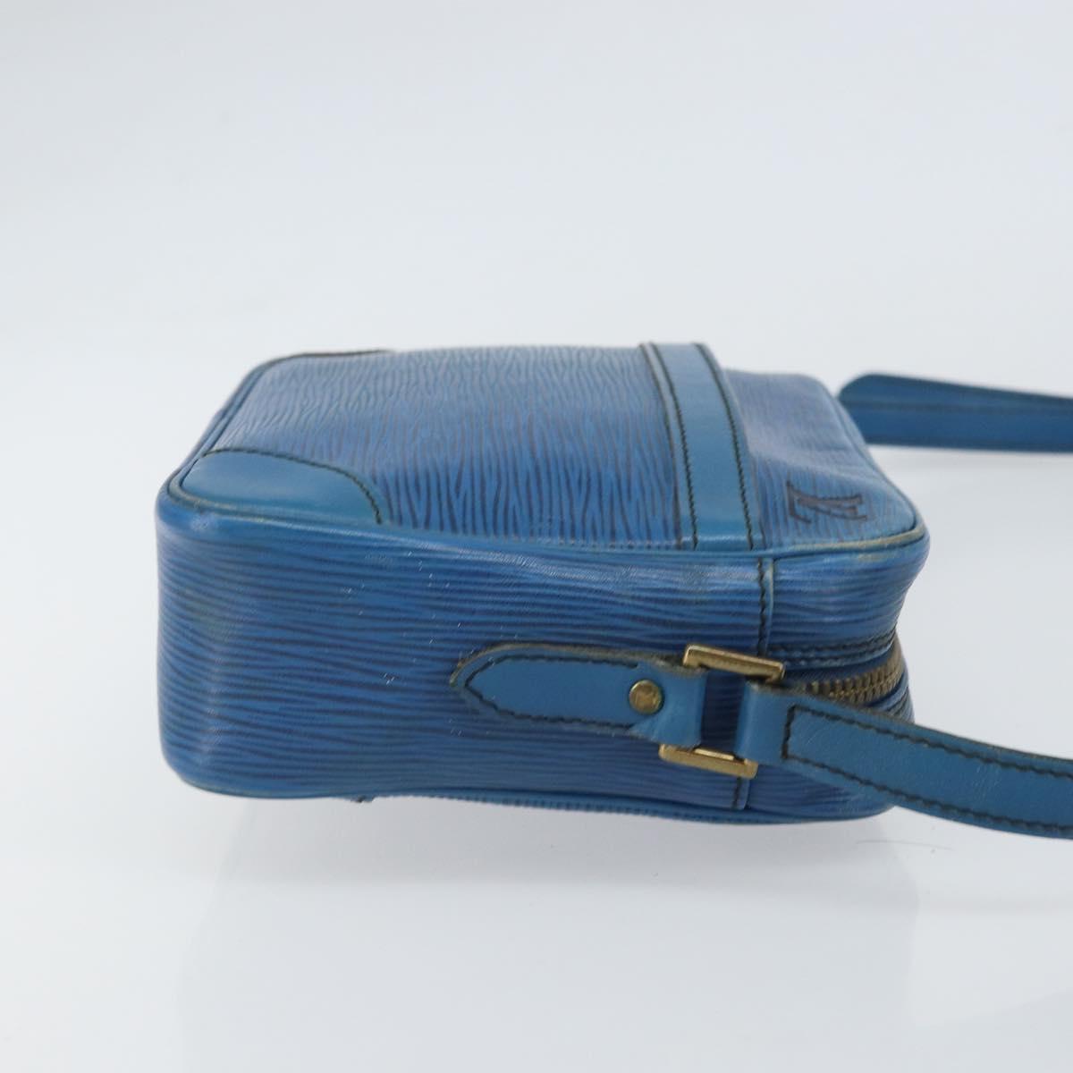 LOUIS VUITTON Epi Trocadero 23 Shoulder Bag Blue M52305 LV Auth ep12868