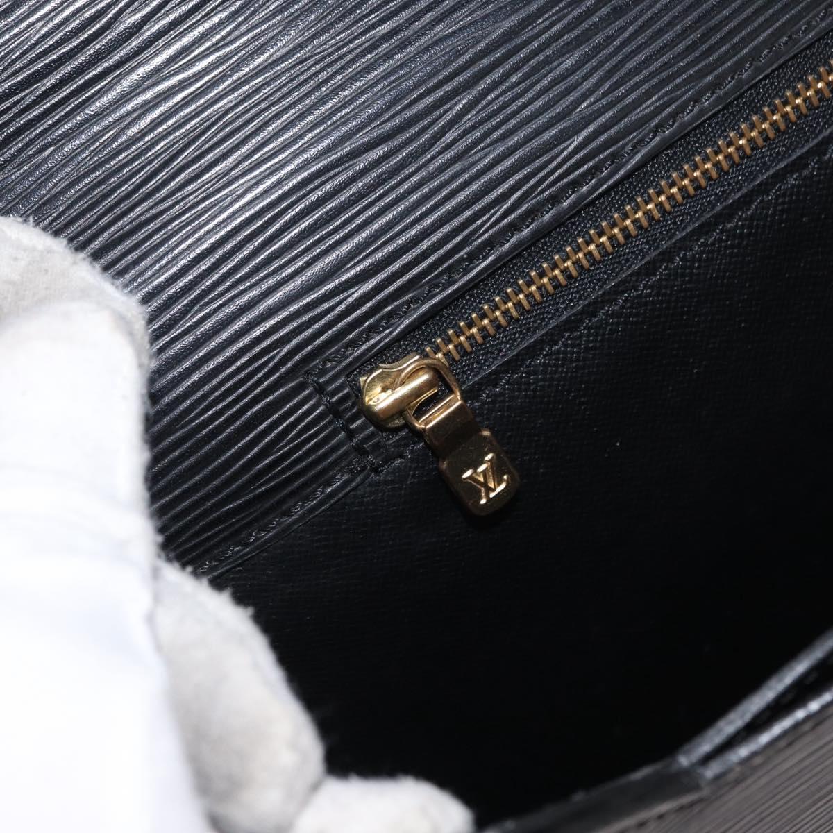 LOUIS VUITTON Epi Serviette Conseiller Business Bag Black M54422 LV Auth ep12871