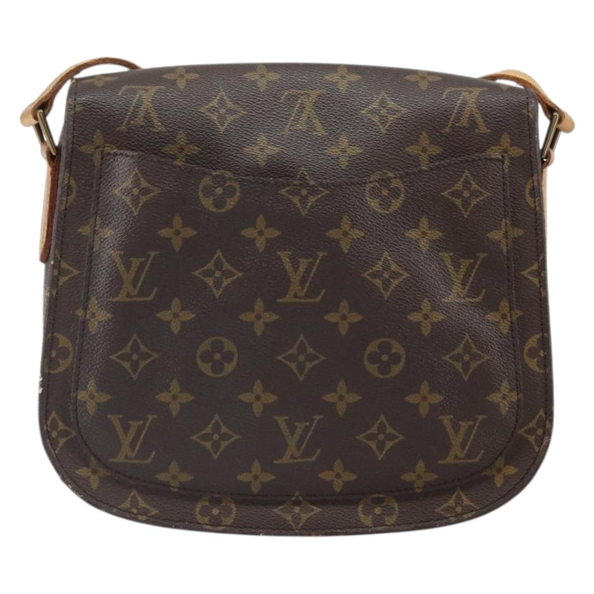 LOUIS VUITTON Monogram Saint Cloud GM Shoulder Bag M51242 LV Auth ep12872