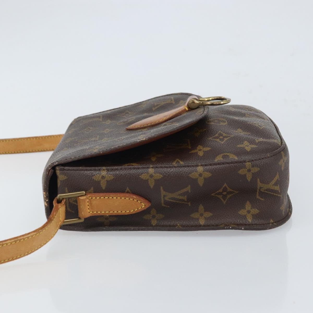LOUIS VUITTON Monogram Saint Cloud GM Shoulder Bag M51242 LV Auth ep12872