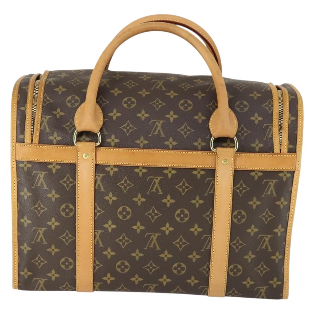 LOUIS VUITTON Monogram Sac Shan 40 Pet Carry M42024 LV Auth ep12896