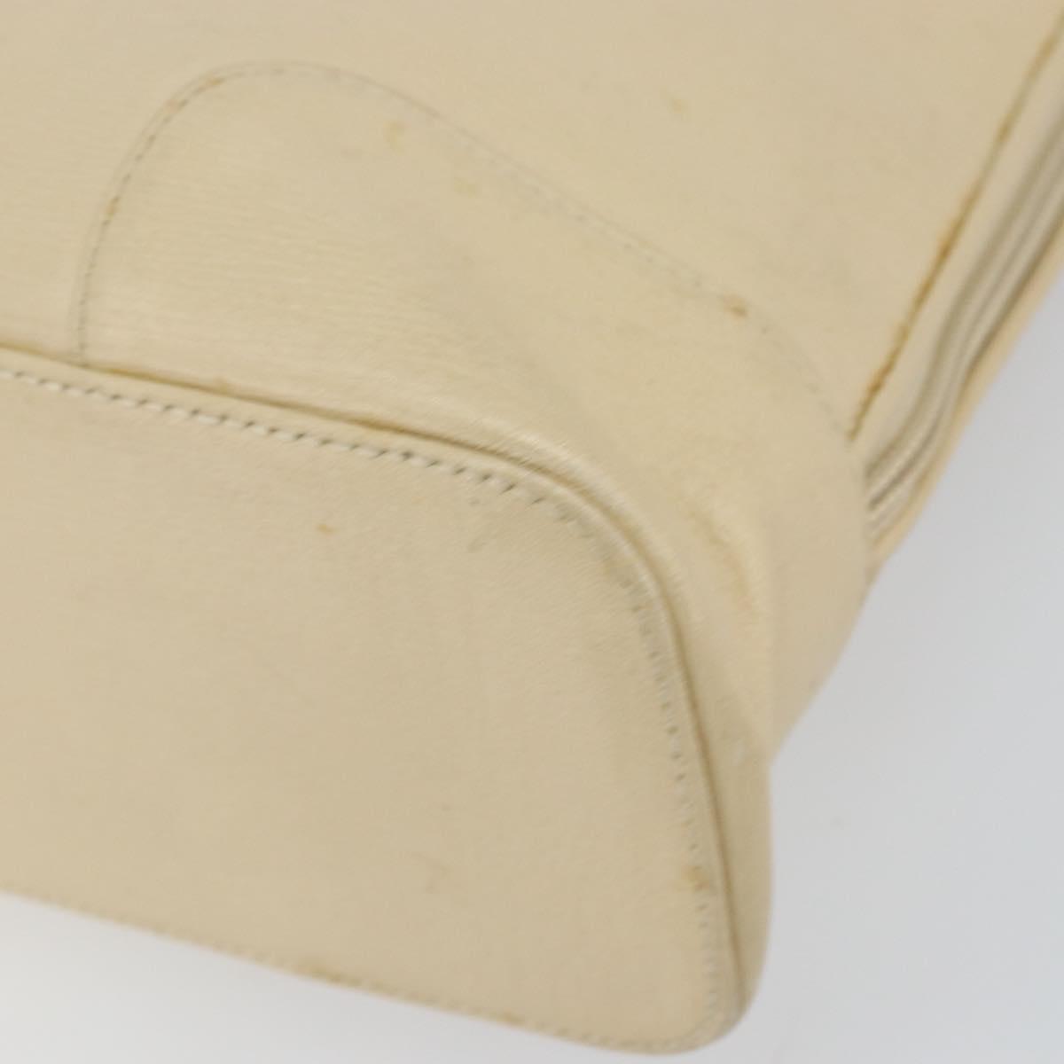 GUCCI Tote Bag Leather Beige 002 1122 2684 Auth ep12902