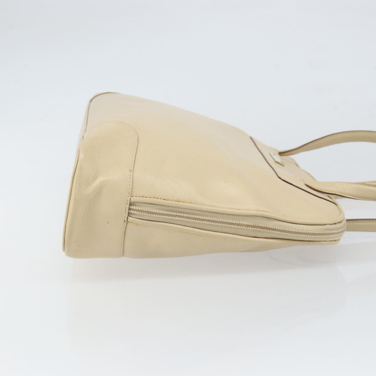 GUCCI Tote Bag Leather Beige 002 1122 2684 Auth ep12902
