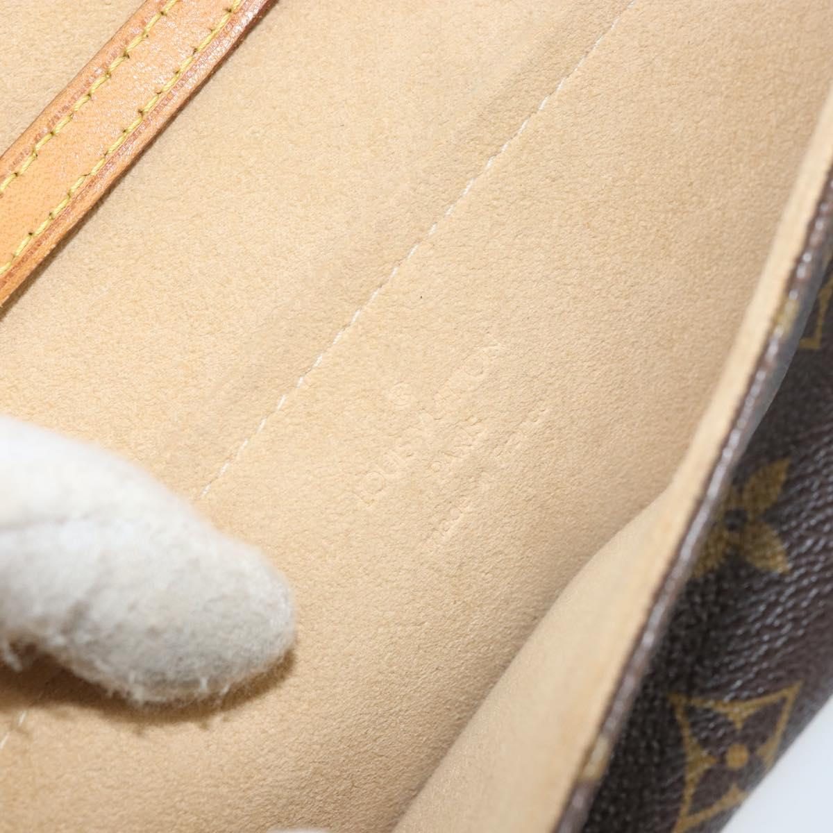 LOUIS VUITTON Monogram Pochette Twin GM Shoulder Bag M51852 LV Auth ep12913