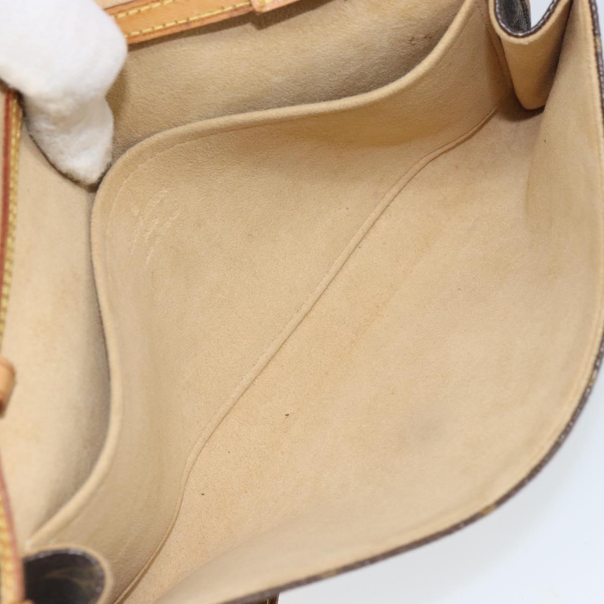 LOUIS VUITTON Monogram Pochette Twin GM Shoulder Bag M51852 LV Auth ep12913