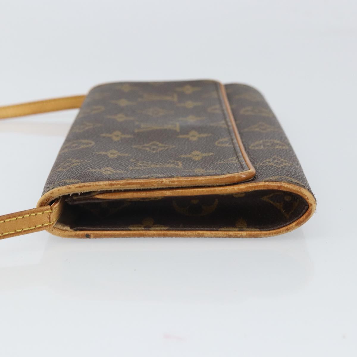 LOUIS VUITTON Monogram Pochette Twin GM Shoulder Bag M51852 LV Auth ep12913