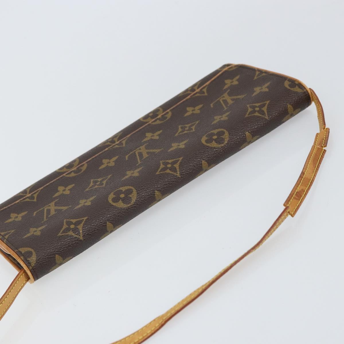LOUIS VUITTON Monogram Pochette Twin GM Shoulder Bag M51852 LV Auth ep12913