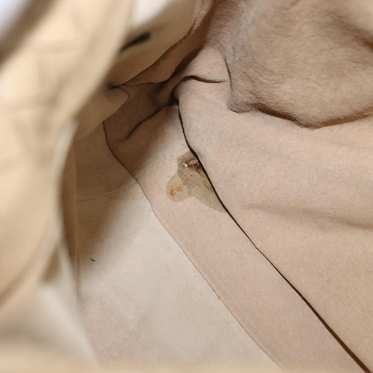 BOTTEGA VENETA INTRECCIATO Tote Bag Leather Beige Auth ep12922
