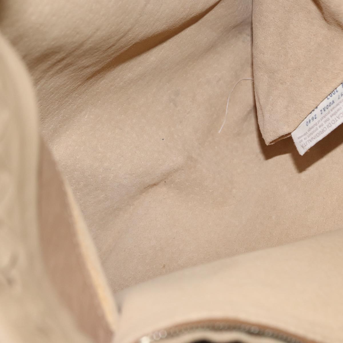 BOTTEGA VENETA INTRECCIATO Tote Bag Leather Beige Auth ep12922